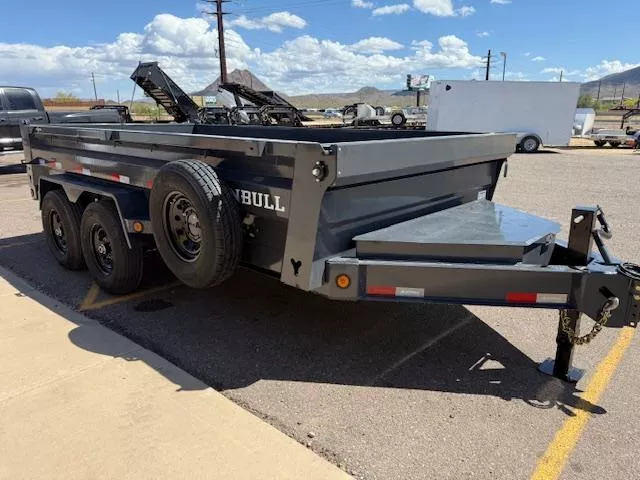 2026 Norstar 14X83" IronBull, Tandem Axle, 14K GVWR, 24" Sides Dump Trailer