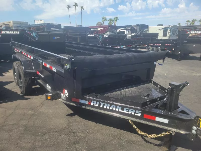 2026 PJ Trailers 14x83 Tandem Axle, 14K GVWR, Low Pro Dump, 24" Sides Other Trailer