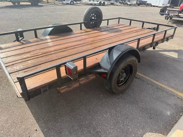 2009 Lifetime Trailers 12x6 SIngle Axle Utility, Ramps Other Trailer