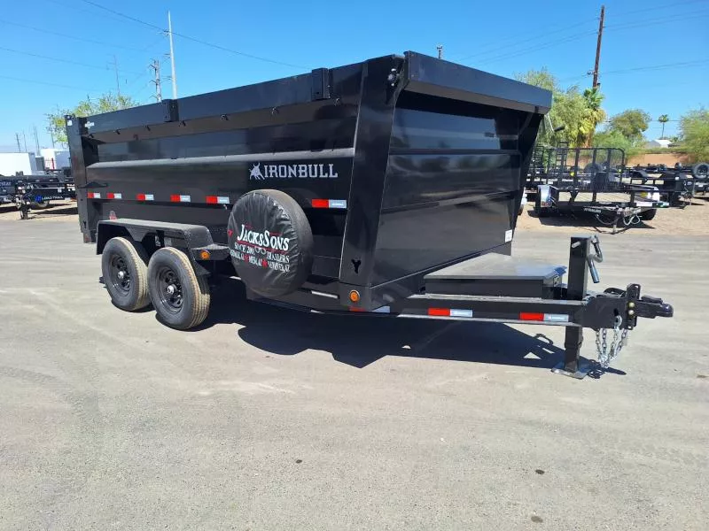 2026 Norstar 14X83" IronBull, Tandem Axle, 14K GVWR, 48" Sides Dump Trailer