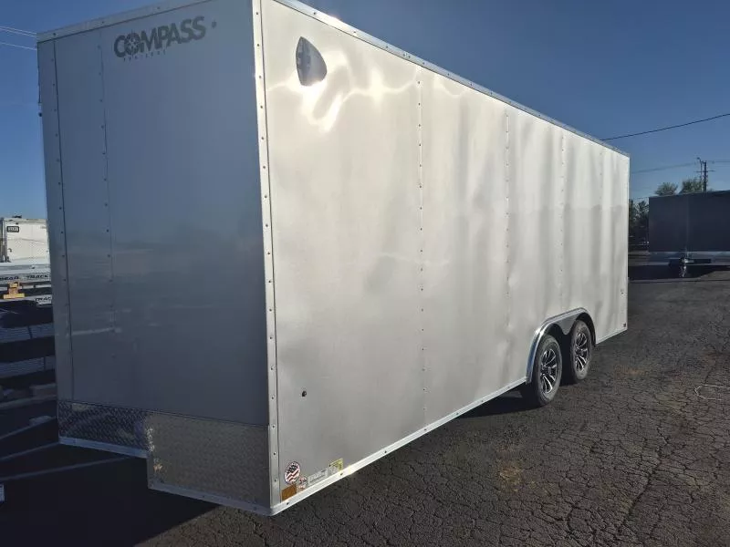 2026 Compass 20x8.5 Indigo DLX, 7K GVWR, Ramp Door 7" inside height Other Trailer