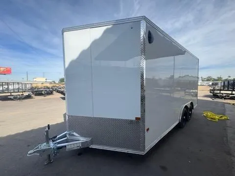 2026 ALCOM 16x8.5 All Aluminum XLT-P Car Hauler, 7K GVWR, Ramp Door Other Trailer