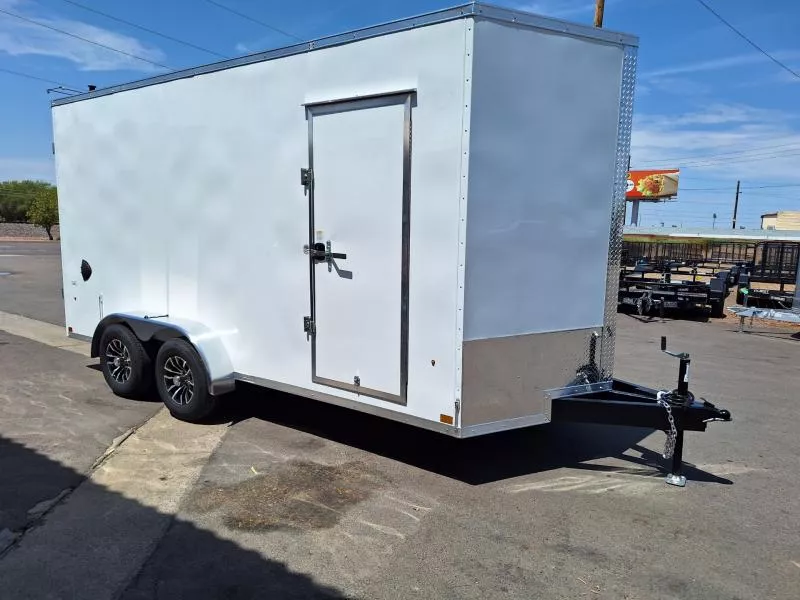 2026 Compass 16x7 Jasper SE, 10K GVWR, Rear Doors Cargo / Enclosed Trailer