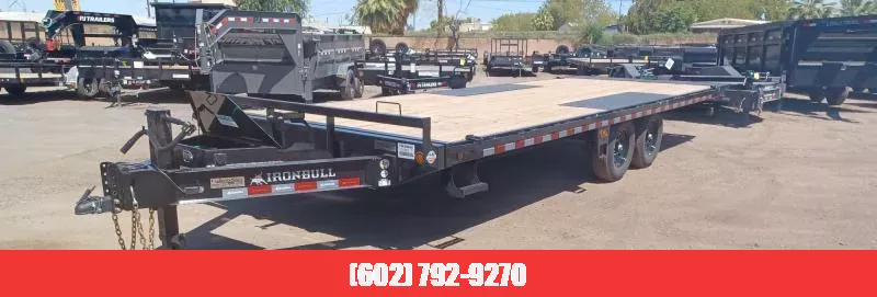 2025 Norstar 24x102 Ironbull Tandem Axle, Deckover Tilt, 14K GVWR Equipment Trailer 1754772784
