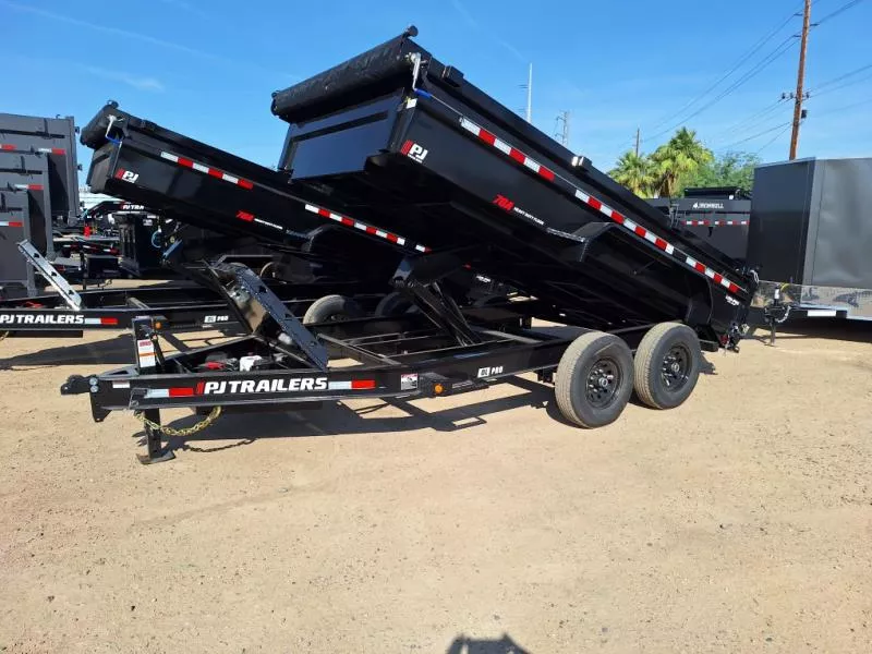 2026 PJ Trailers 14X83 Low Pro Dump Dump Trailer