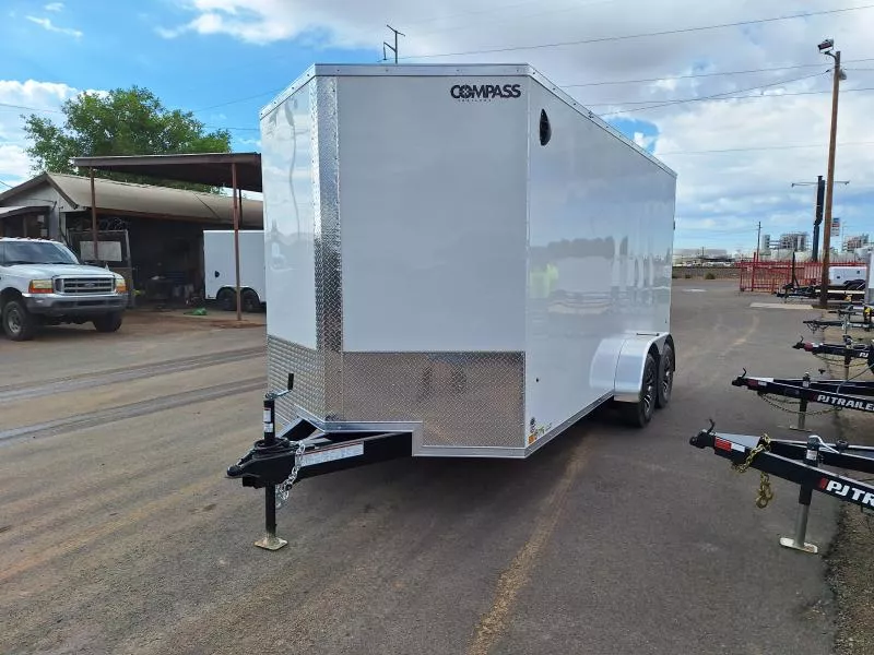 2026 Compass 16x7 Jasper SE, 10K GVWR, Ramp Door Other Trailer