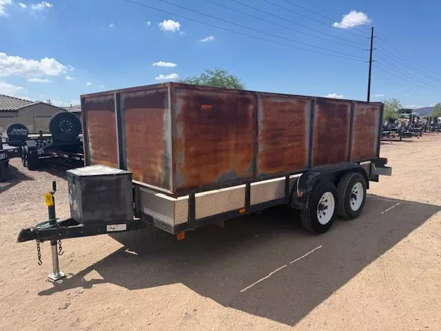 2003 Apache Trailers 14x72 Tandem Axle, Solid Sides, 7K GVWR, Utility Other Trailer