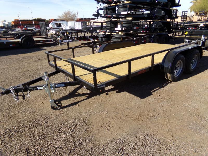 2023 Echo Trailers 7X14 UTV/UTILTY RAMP GATE TANDEM AXLE Utility