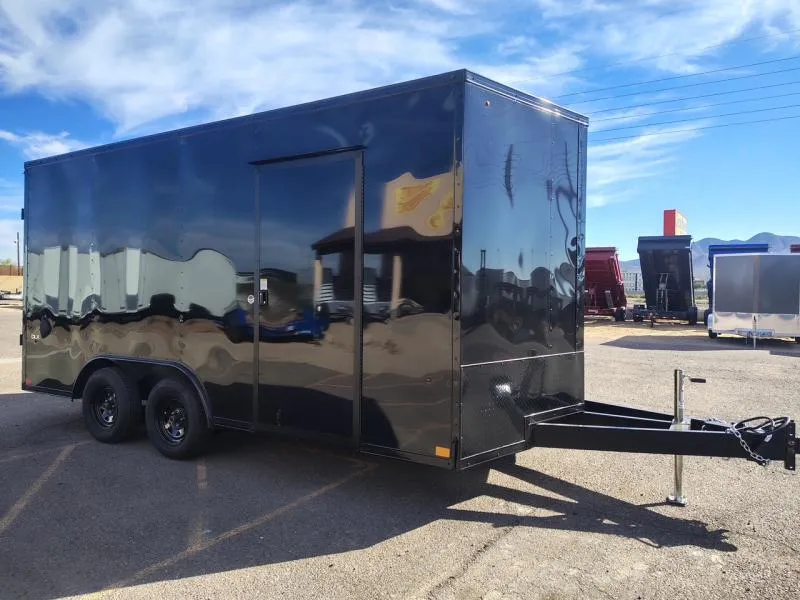 2026 Compass 16x8.5 Indigo DLX, 7K GVWR, 6" Extra Height Ramp Door Other Trailer