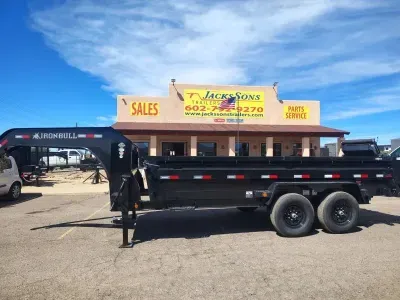 2026 Norstar 16x83 IronBull Gooseneck, Tandem Axle Dump, 15K GVWR, 24" Sides Other Trailer