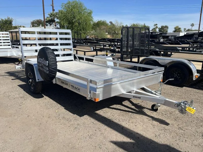 2026 Bear Track 12x76 Aluminum Single Axle 2.9K GVWR, Utility Trailer Other Trailer