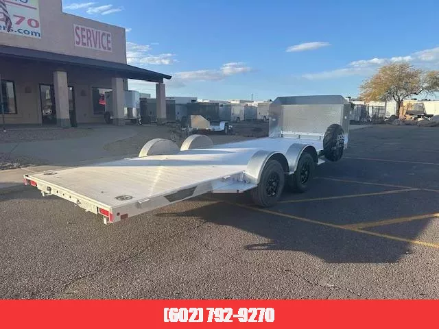 2025 Aluma 16x82 Tandem Axle, 7K GVWR, Low Profile, Tilt (8216LP-TILT) Equipment Trailer 1752700233