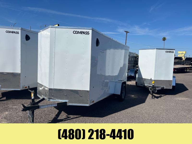 2023 6x12 Compass Cargo / Enclosed Trailer Flatbed, Dump, Utility and Cargo Trailers in Mesa, AZ