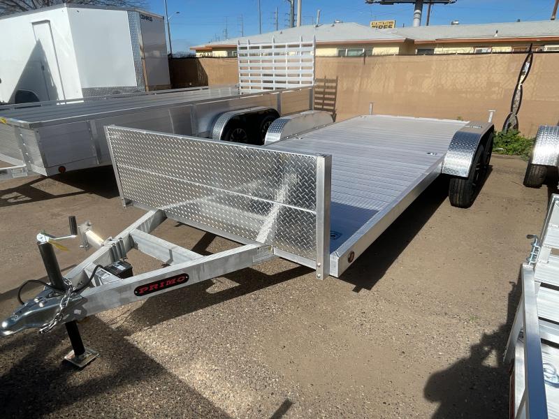 2023 Primo 18' X 82" Aluminum Car Trailer 