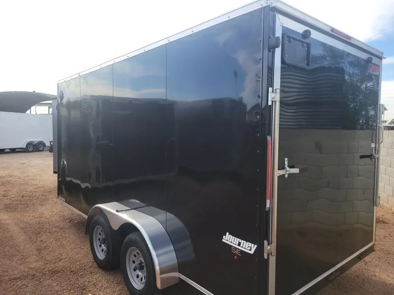 2025 Compass 16x7 Journey SE, 7K GVWR, Ramp Door Cargo / Enclosed Trailer