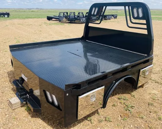 2025 Crownline (Hay Beds) Crownline SKS40 Skirted, Single-Wheel, Short Bed  (84″ x 84″-40″ CTA) Other Trailer