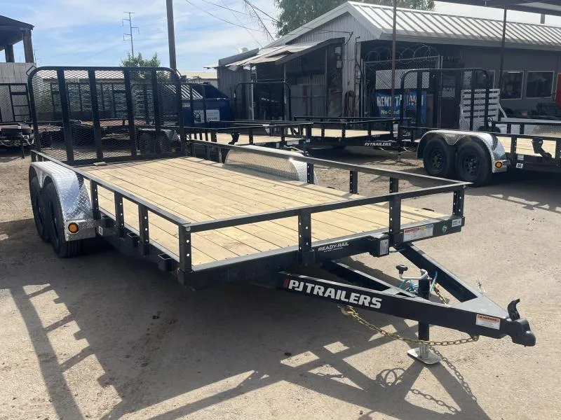 2026 PJ Trailers 16x83 Tandem Axle, 7K GVWR, Channel Utility Other Trailer