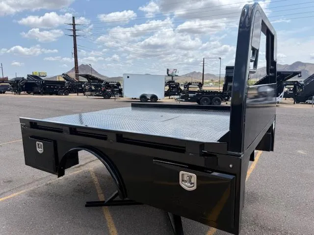 2025 Crownline (Hay Beds) Crownline SKS57 Skirted, Single-Wheel, Long Bed (8′ 6″ x 84″-57″ CTA) Flat Decks