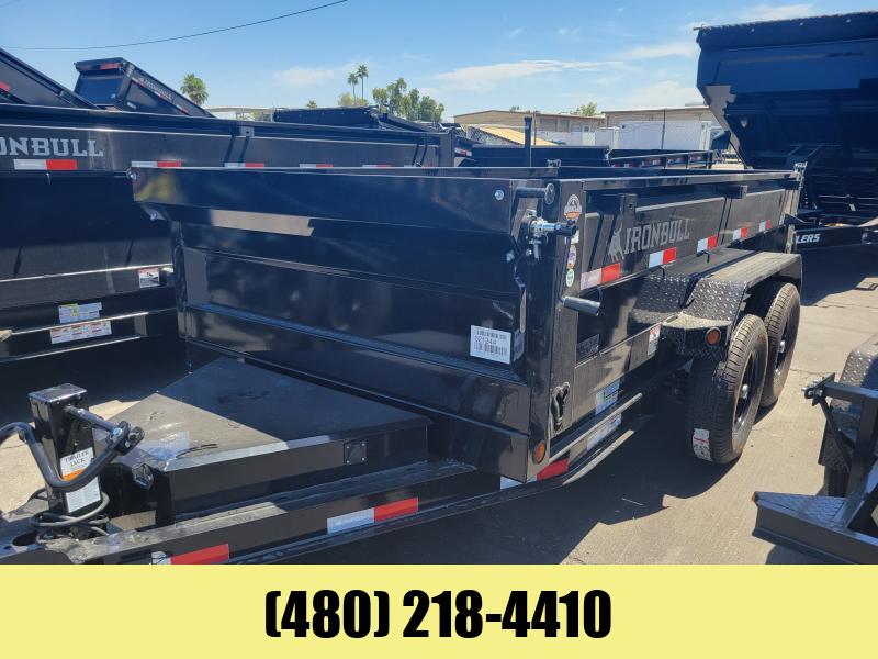2023 Iron Bull 6x12 , 14k GVW, ramps, tarp kit Dump Trailer Flatbed