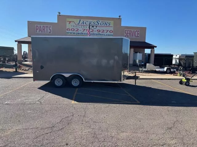 2025 Compass 16x7.5 Jasper SE, 7K GVWR, Ramp Door Cargo / Enclosed Trailer