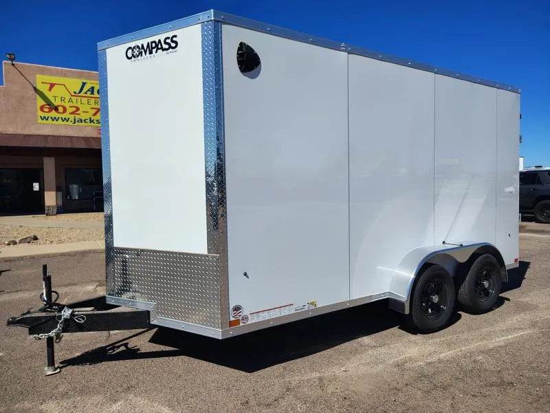 2026 Compass 14x7 Jasper SE, 7K GVWR, Ramp Door Other Trailer