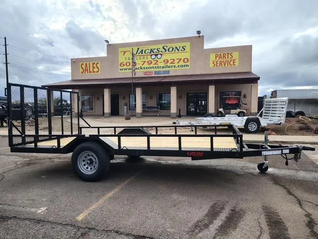 2026 Echo Trailers 14x86" Single Axle With Brake, 5.2 GVWR, Drive Over Fenders, Utility Other Trailer