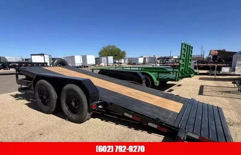 2026 PJ Trailers 16' x 6" Channel Equipment Tilt Equipment Trailer