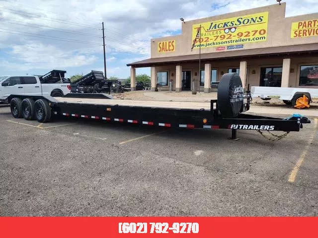 2026 PJ Trailers 34x102, Super-Wide, Drive Over Fenders, 21K GVWR, 14 PLY Equipment Trailer