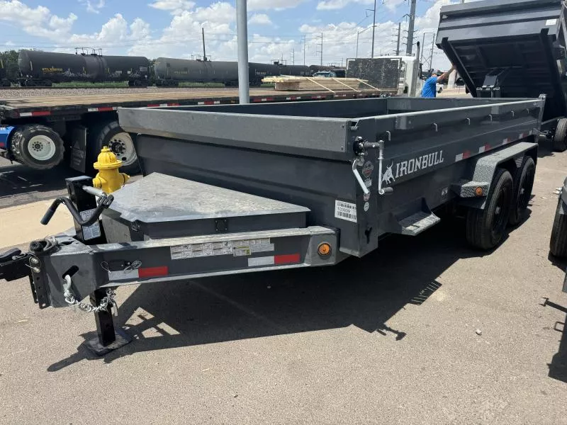 2026 Norstar 14X83 IronBull Tandem Axle, 8" I-Beam, 24" Sides Dump Trailer