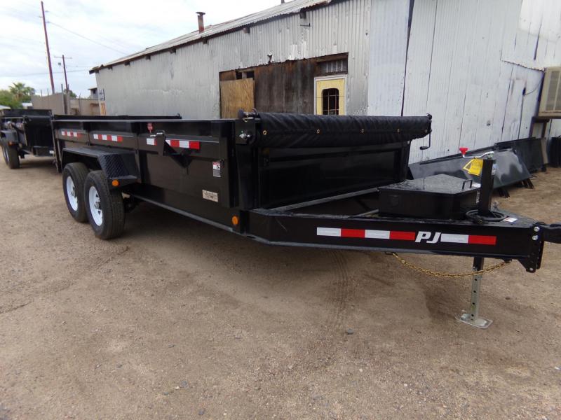 2019 PJ Trailers 16 FT TANDEM DUMP TRAILER Dump Trailer 2019 PJ Trailers 16 FT TANDEM DUMP TRAILER Dump Trailer