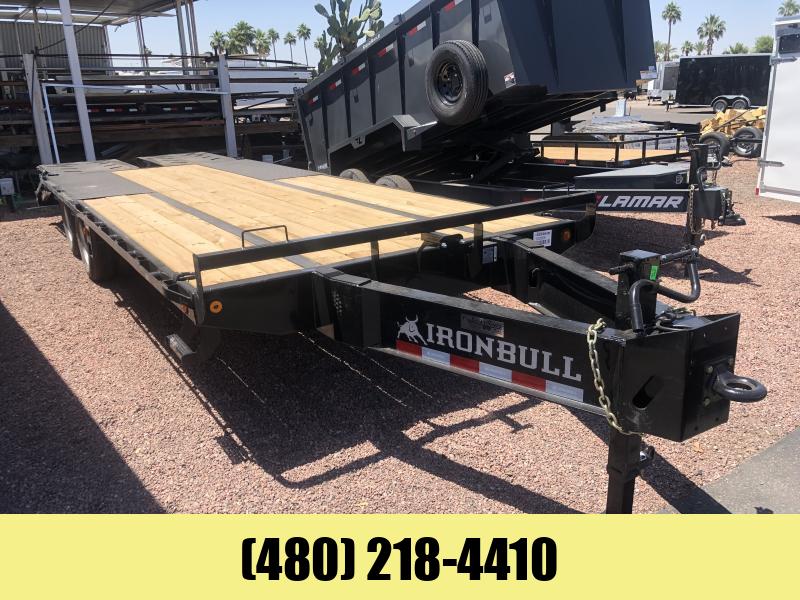 2023 Iron Bull 83"X20' Equipment Trailer Flatbed, Dump, Utility and