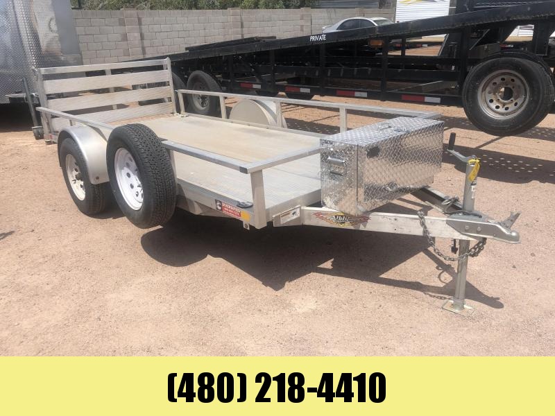 2014 H and H Trailer 66"x12' Aluminum Utility 2014 H and H Trailer 66"x12' Aluminum Utility