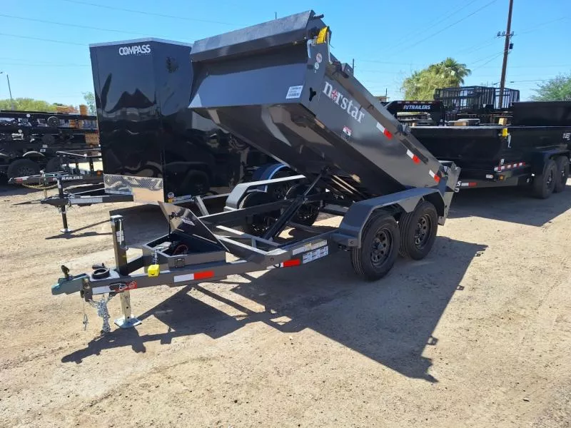 2026 Norstar 10X60" Norstar, Tandem Axle, 7K GVWR, 20" Sides Dump Trailer