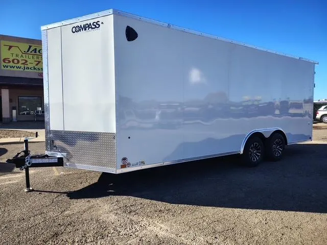 2026 Compass 20x8.5 Jasper SE Car Hauler, 10K GVWR, Ramp Door Other Trailer