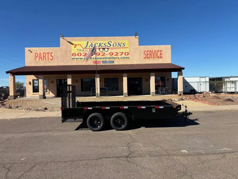 2025 Sun Country 14X83 Playcraft  "The Works" Tandem Axle w/ Boxes (7K GVWR) Equipment Trailer
