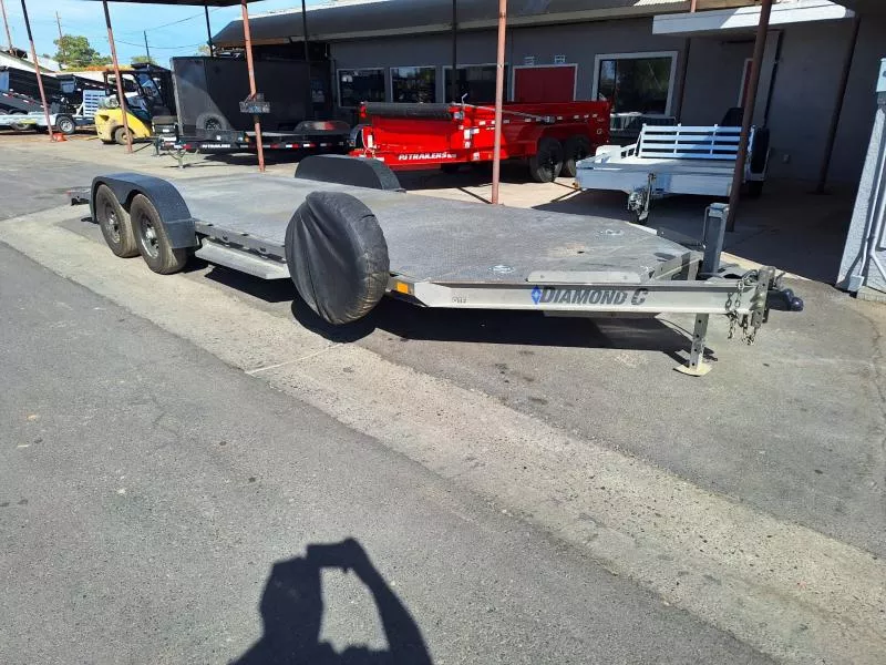 2021 DC 83 X 20 USED Steel Deck Car Hauler Equipment Trailer