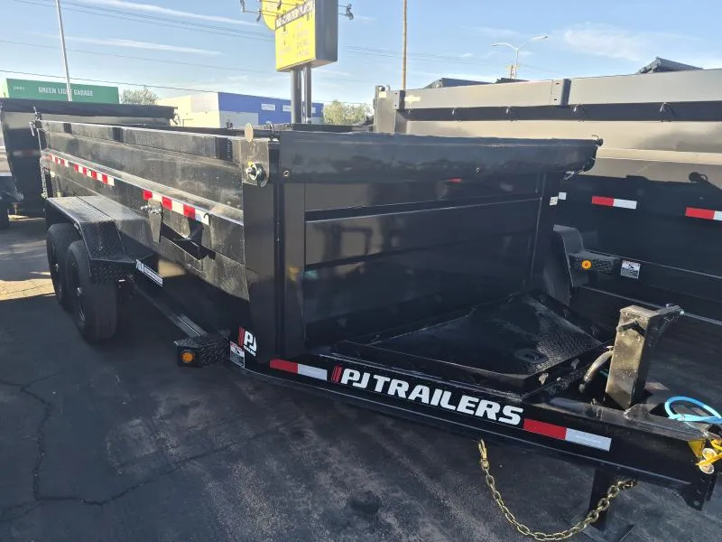 2026 PJ Trailers 16x83 Tandem Axle, Low Pro High Side Dump, 14K GVWR, 36" Sides Dump Trailer
