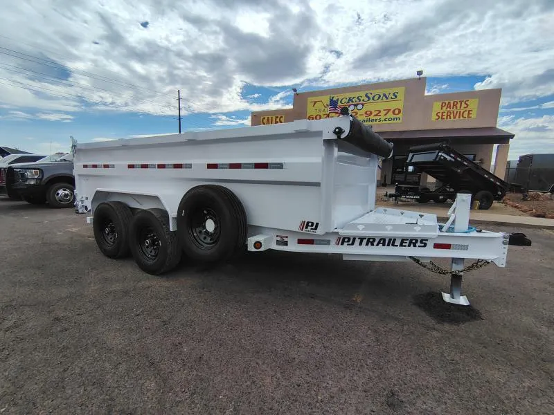 2026 PJ Trailers 14x83 Tandem Axle, 15,400 GVWR, Low Pro Dump, 36" Sides, 14 Ply Tires Other Trailer
