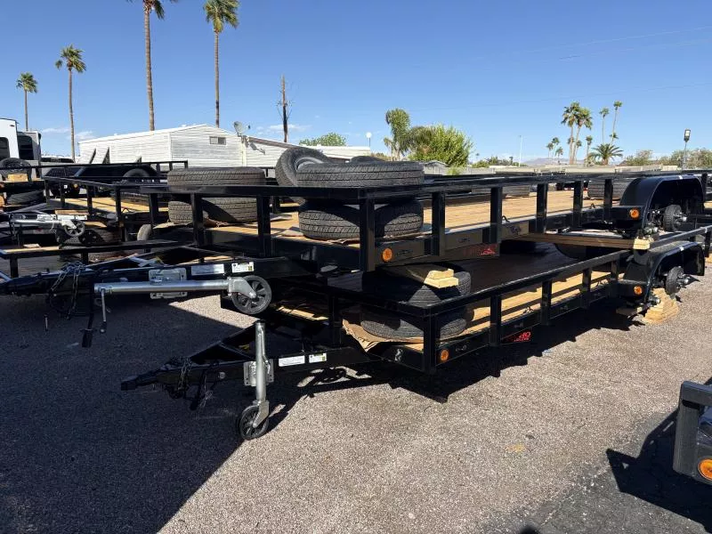 2025 Echo Trailers 24X7 Echo Advantage Wood Deck Tandem Axle Equipment Trailer