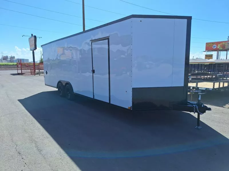 2026 Compass 24x8.5 Jasper SE Car Hauler, 10K GVWR, AC/Heat, Ramp Door Cargo / Enclosed Trailer
