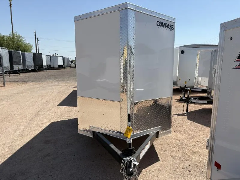 2026 Compass 08x5 Jasper SE, 3K GVWR, Ramp Door Cargo / Enclosed Trailer