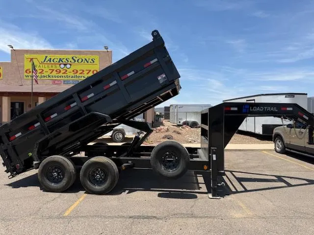 2025 Load Trail 14x83 Gooseneck, Tandem Axle, 14K GVWR, Low-Pro Dump, 36" Sides Dump Trailer