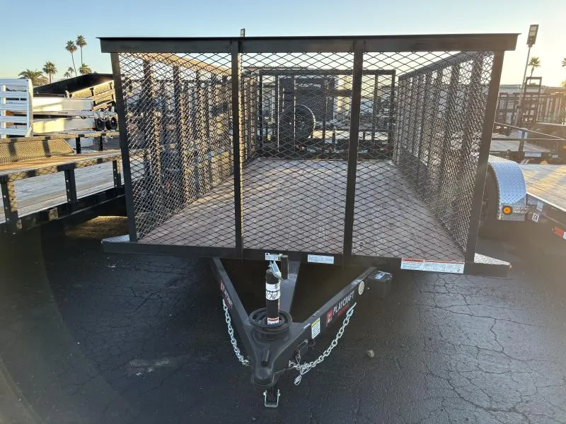 2026 Sun Country 14x83 SU Tandem Axle, 4' Raised and Expanded Sides, D-Rings, Ramp Gate, Wrap Tongue, Spare Mount Other Trailer