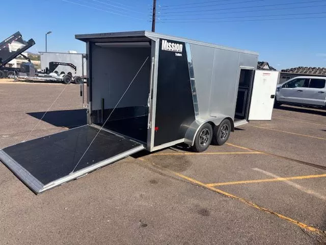 2021 ALCOM 7x14 ALL ALUMINUM MOTORCYCLE HAULER Other Trailer in New ...