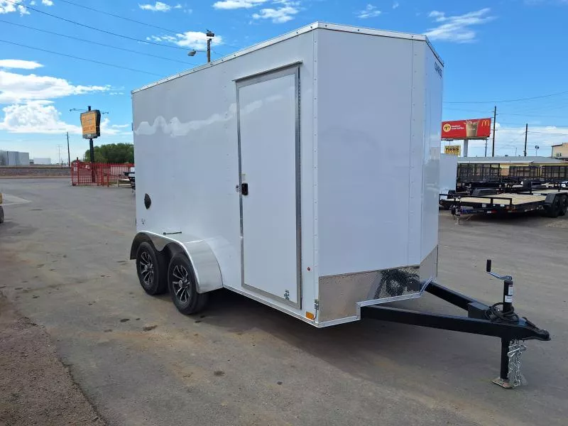 2026 Compass 12X6 Indigo DLX, 7K GVWR, Double Doors Cargo / Enclosed Trailer