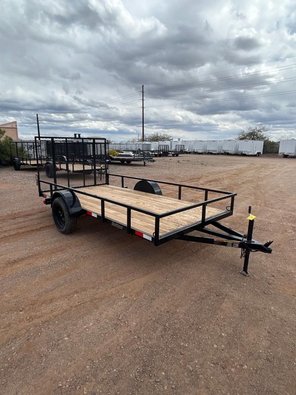 2023 Workhorse Trailers 6'X12' Single Axle Utility Trailer Flatbed