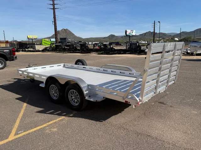 2027 Aluma 16x80 All Aluminum, 8.5K GVWR, Tandem Axle, Electric Brake, Ramps, W/ Tailgate, RTD (8016TA-EL-R-TG-RTD) Other Trailer