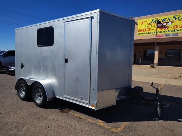 2025 Compass 12X7 INDIGO DLX FT CARGO, 7K, SILVER, RD Other Trailer