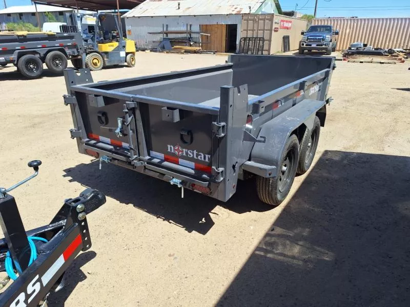 2026 Norstar 10X60" Norstar, Tandem Axle, 7K GVWR, 20" Sides Dump Trailer