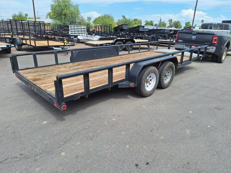 2013 MEB Trailer Manufacturing 83" X 20 Tandem Utility Trailer Equipment Trailer